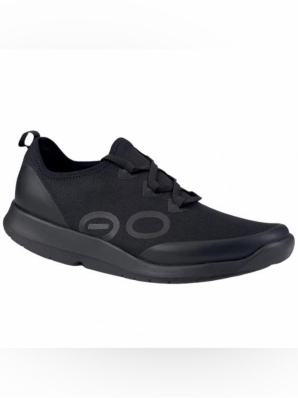 OOFOS Women's 00mg Sport LS-Low Shoe Recovery - Black / Black—10 - Picture 8 of 13